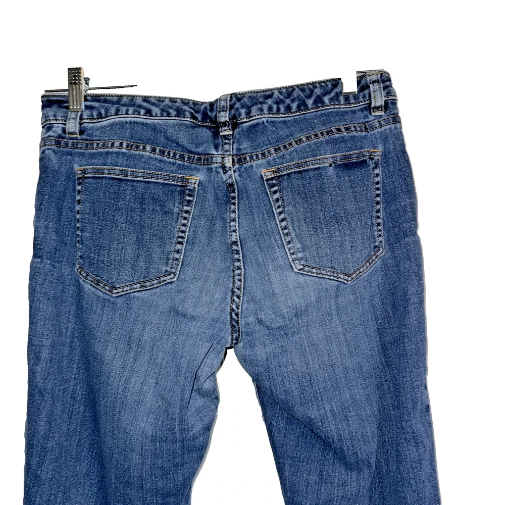 Michael Kors Women's Skinny Jeans Size 6 Medium Wash‎ Blue Denim 28x27 Designer
